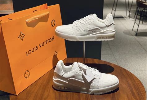 white louis vuitton shoes|white lv shoes since 1854.